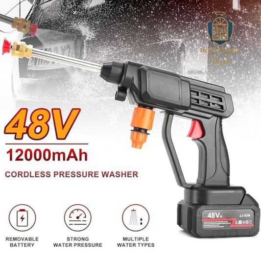 HydroX|High Pressure Car Washing Gun with Double Battery