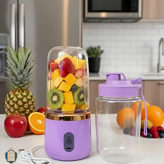 FRUITY Portable Electric Juice Maker | Milk shaker | Rechargeable 4 Blades