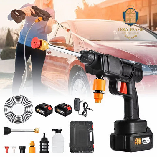 HydroX|High Pressure Car Washing Gun with Double Battery